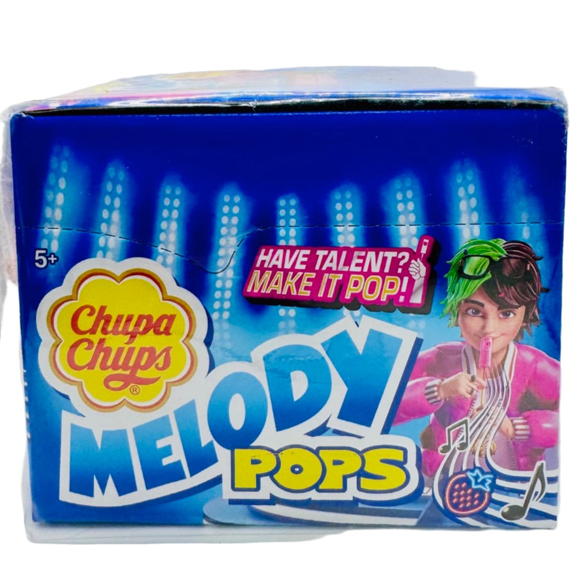 Chupa Chups Melody Pops Strawberry Flavor Lollipops 48 Pack Box - 720g (48 x 15g)