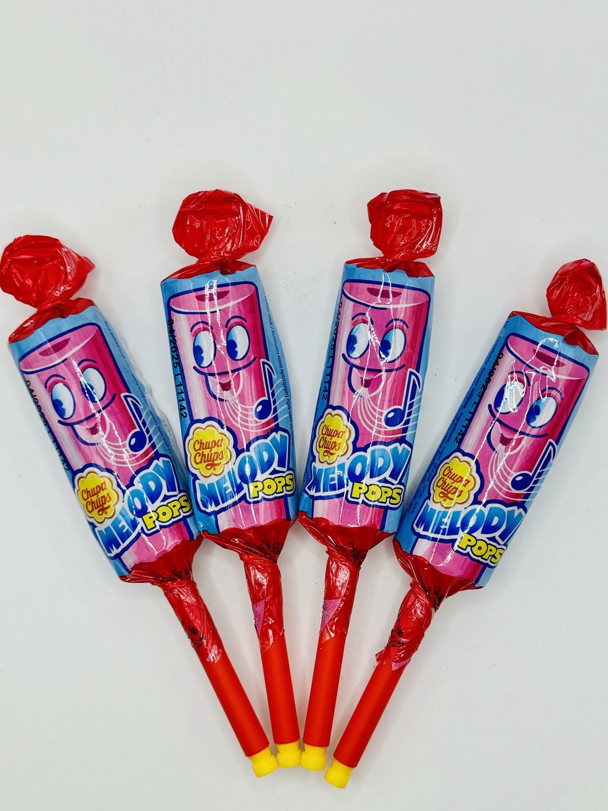 Chupa Chups Melody Pops 6 Pack, 15g (6 x 15g)