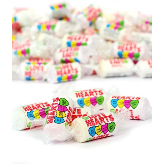 Swizzels Matlow Mini Love Heart Rolls 30